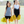 We've Got Spirit Bow Back Short Set- Black Stripe