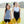 Cheer Uniform Skort Set- Black/White