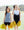 Cheer Uniform Skort Set- Black/White