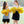 We've Got Spirit Bow Back Short Set- Black Stripe