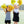Cheer Uniform Skort Set- Black/White