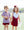 Cheer Uniform Skort Set- Maroon/White
