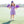 Stand Up and Holler Pleat Dress- Purple Stripe