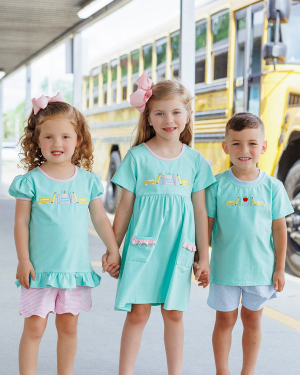 Wheels on the Bus Dress