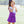 Cheer Uniform Skort Set- Purple/White