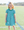 Stand Up and Holler Pleat Dress- Green Stripe