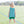 We've Got Spirit Bow Back Short Set- Green Stripe