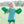 We've Got Spirit Bow Back Short Set- Green Stripe