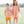 Football Trio Shirt- Orange Stripe