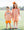 Football Trio Shirt- Orange Stripe