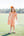 Stand Up and Holler Pleat Dress- Orange Stripe
