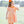 Stand Up and Holler Pleat Dress- Orange Stripe