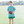 Football Trio Shirt- Green Stripe