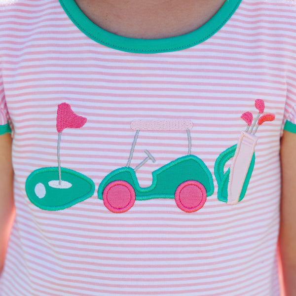 Gone Golfing Scallop Short Set