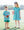 Football Trio Shirt- Green Stripe