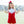 Cheer Uniform Skort Set- Red/White
