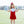 Cheer Uniform Skort Set- Red/White