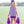 We've Got Spirit Bow Back Short Set- Purple Stripe