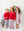 Merry & Bright Christmas Plaid Ruffle Pants