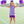 We've Got Spirit Bow Back Short Set- Purple Stripe