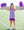 We've Got Spirit Bow Back Short Set- Purple Stripe