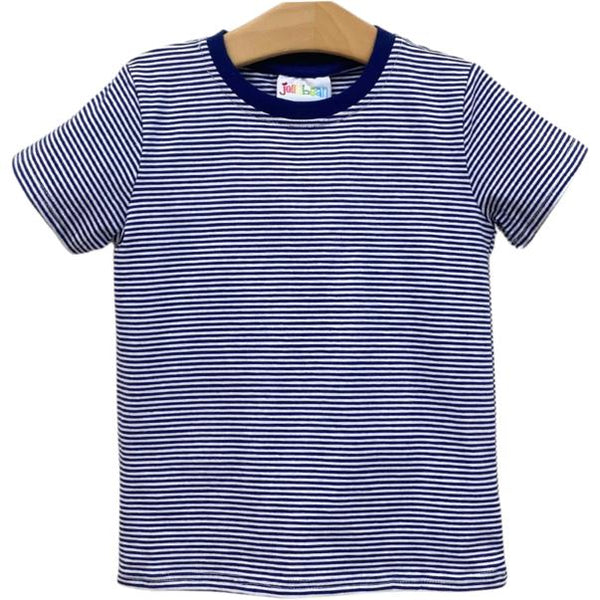 Graham Shirt- Navy Stripe