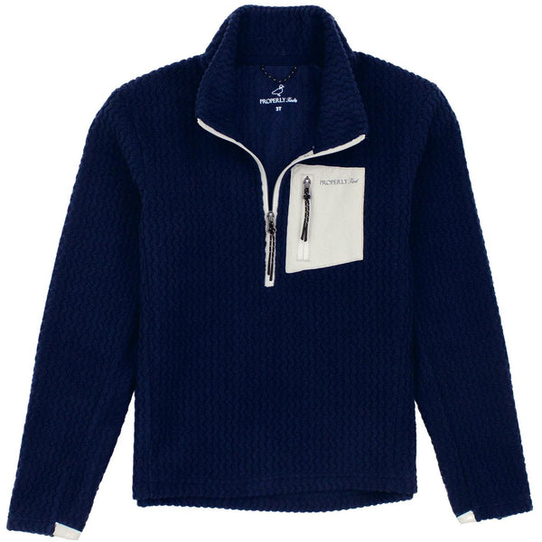 Yukon Pullover- Navy