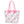 Pretty in Pink Clear Tote Bag