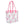 Pretty in Pink Clear Tote Bag