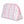 Floral Stripes Oval Cosmetic Bag