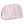 Floral Stripes Oval Cosmetic Bag