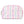 Floral Stripes Oval Cosmetic Bag