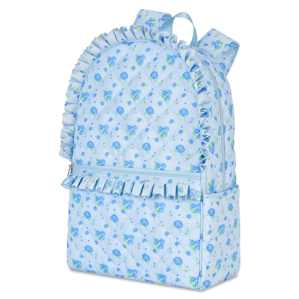 Blue Floral Backpack