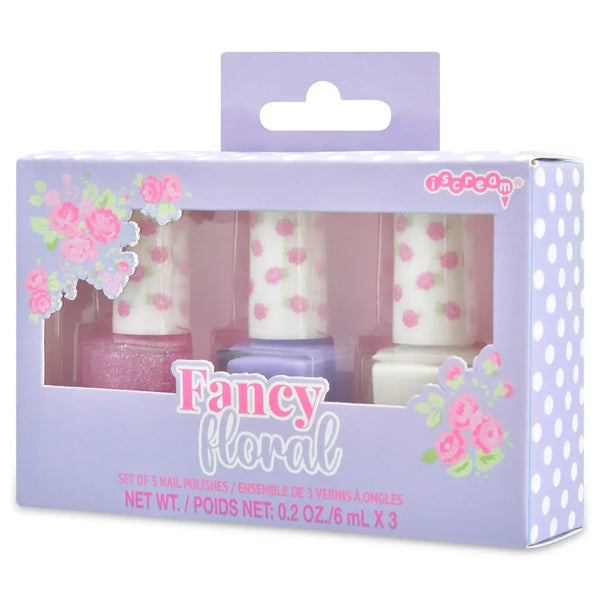 Fancy Floral Nail Polish Set