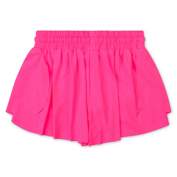 Hot Pink Butterfly Shorts