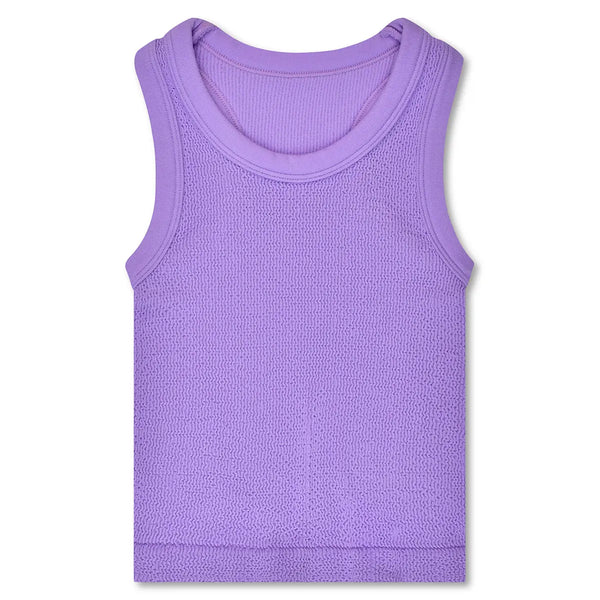 Vivid Violet Racerback Tank Top