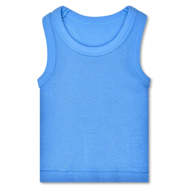 Bright Blue Racerback Tank Top
