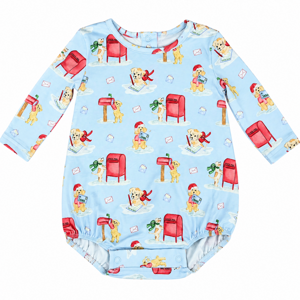 Bates LS Bubble- Letter to Santa Paws