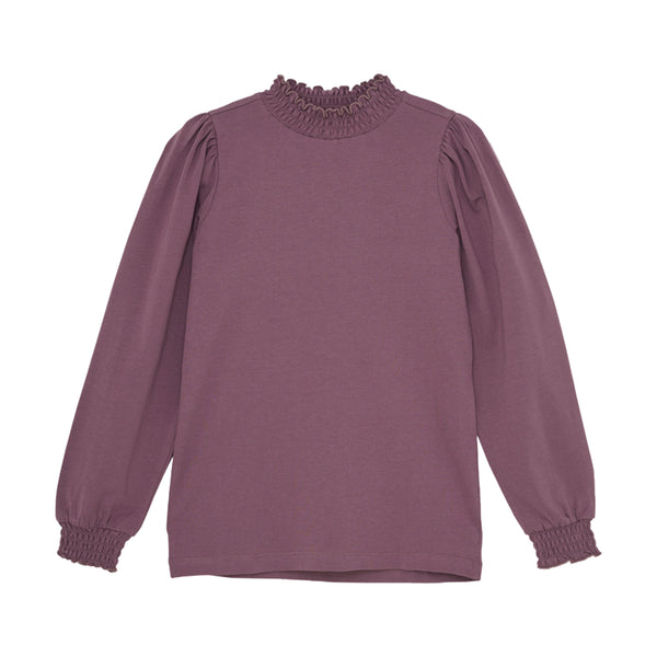 Smocked Blouse- Flint
