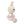 Load image into Gallery viewer, Ballerina Bunny Crochet Rattle: 4&quot; Rattle
