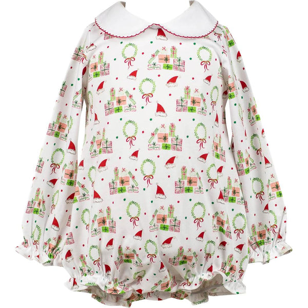 Deck the Halls Girl Bubble