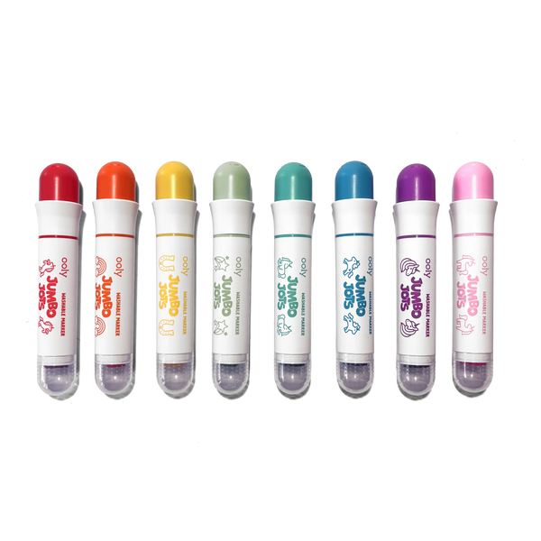 Jumbo Jots Dual Tip Unicorn Markers- Set of 8