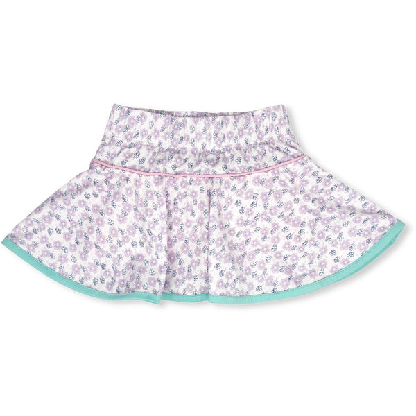 Quinn Skort- Blissful Blooms, Totally Turquoise, Cotton Candy Pink