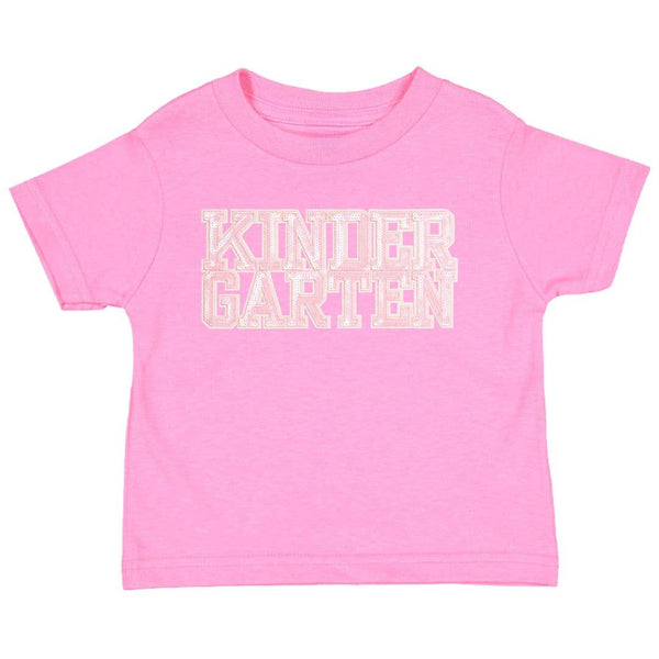 Kindergarten Sequin Patch T-Shirt