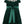 Green Deluxe Velvet Dress With Lace