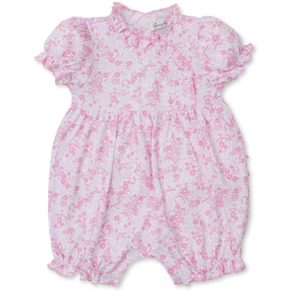Old English Roses Pink Playsuit