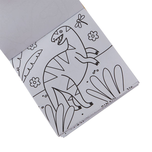 Carry-Along: Coloring Book Set- Dinoland (10 PC Set)