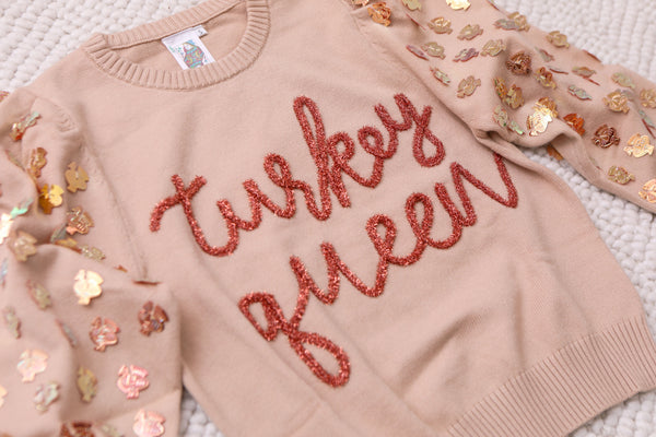 Turkey Queen Sweater- Women's