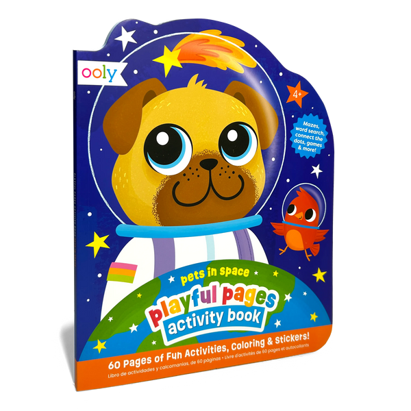 Activity Book- Pets in Space (60 Pages)