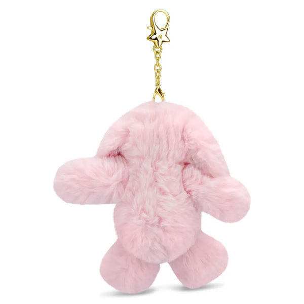Pink Bunny Bag Charm